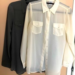 Vera Moda sheer dress shirt